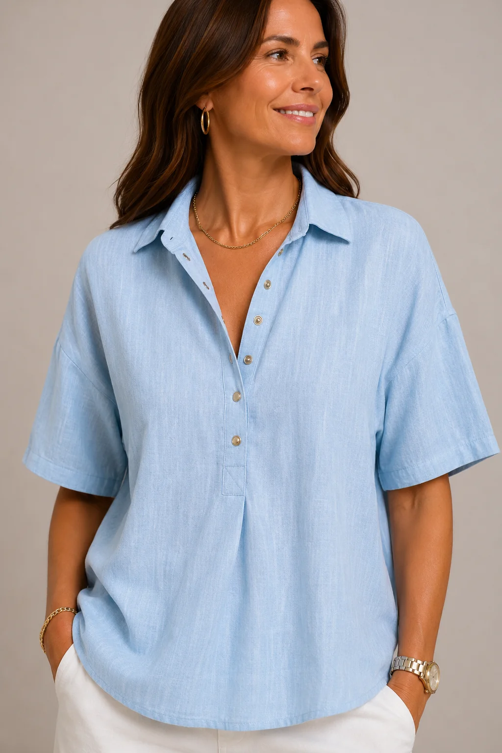 Women's Chic Collar Blouse