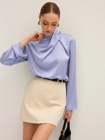 Sylwia Satin Blouse