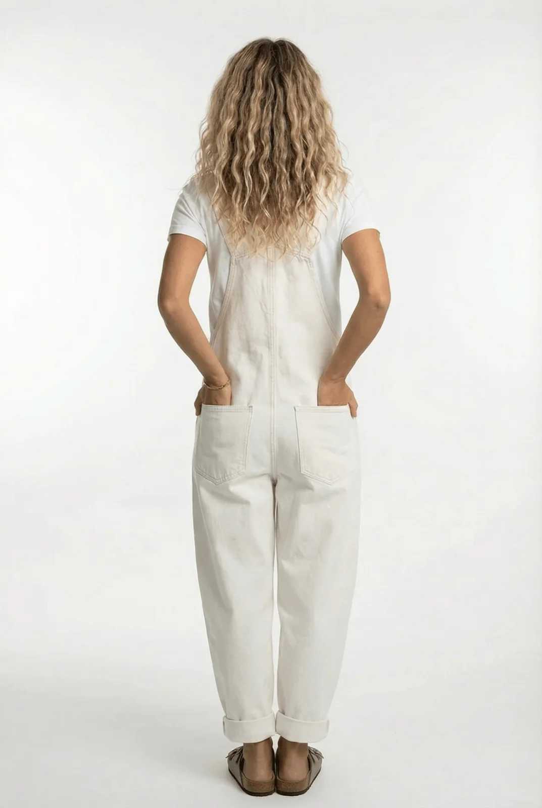 Relaxed Fit Denim Dungarees