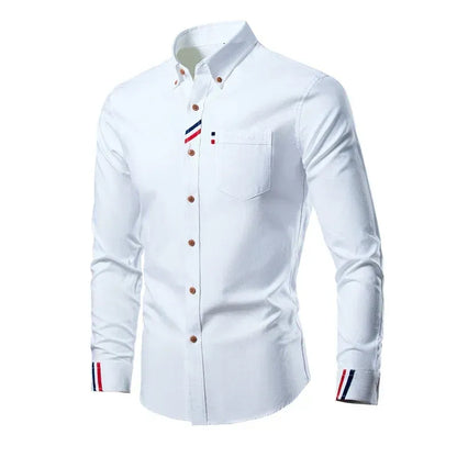 Men's Long-Sleeve Button-Down Shirt