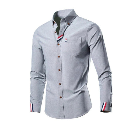 Men's Long-Sleeve Button-Down Shirt