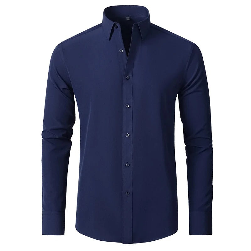 Men's Slim Fit Stretch Non-Iron Shirt
