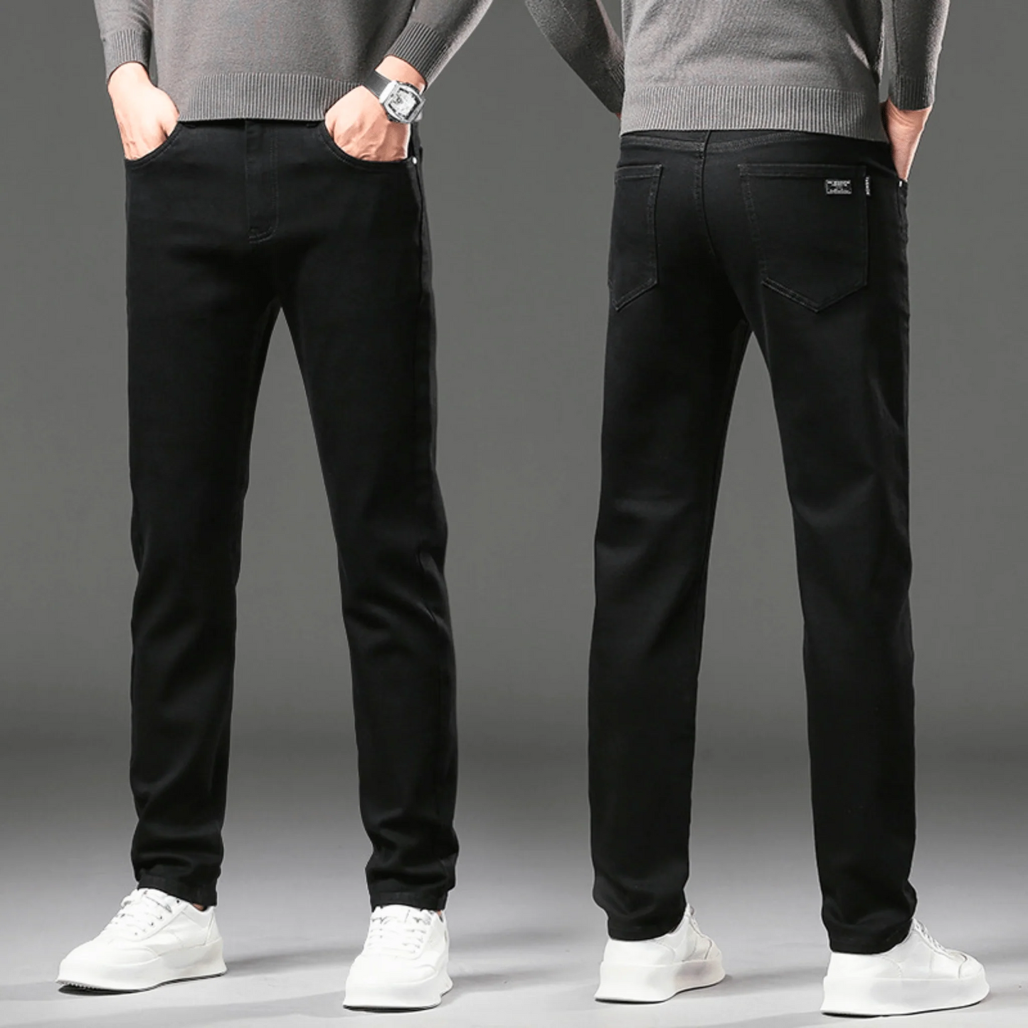 Men's Thermal Denim Jeans