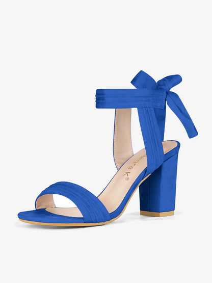 Edburga Chunky Heel Sandals