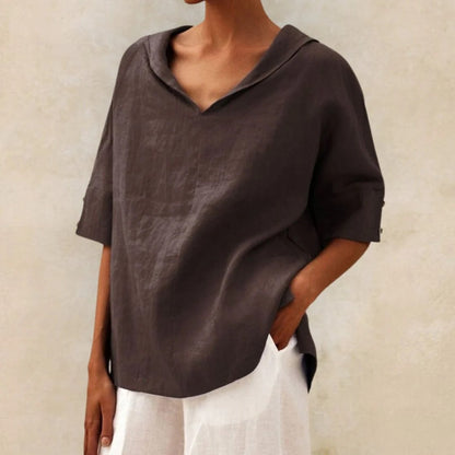 Women's V-Neck Blouse