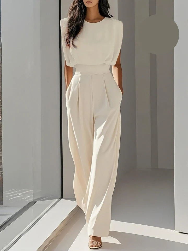 Aisha High-Waisted Jumpsuit