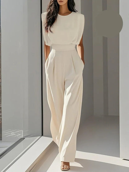 Aisha High-Waisted Jumpsuit