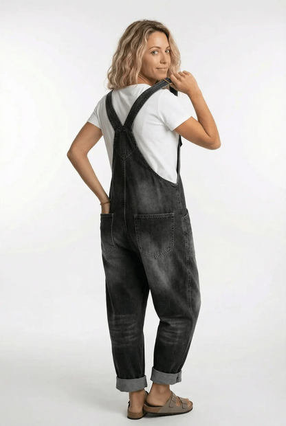 Relaxed Fit Denim Dungarees