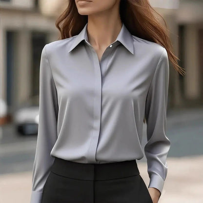 Women's Elegant Silk Blouse