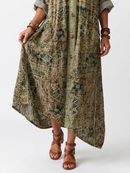 Aleta Oversized Midi Dress