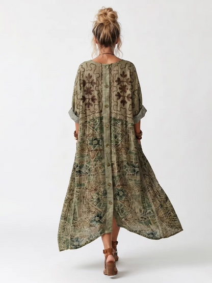 Aleta Oversized Midi Dress