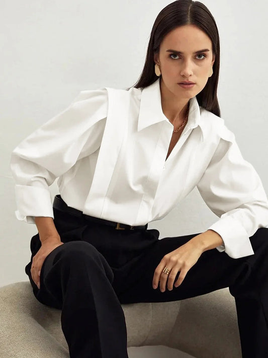 Madge Classic Collared Shirt