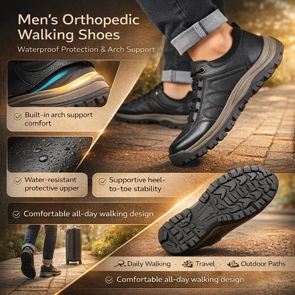 Men's Arch Support Walking Shoes