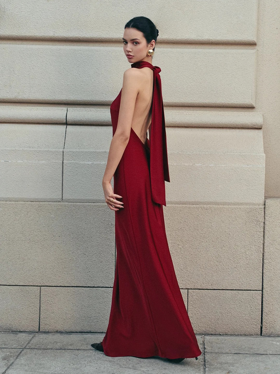Teresa Open Back Maxi Dress