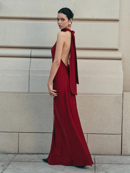 Teresa Open Back Maxi Dress