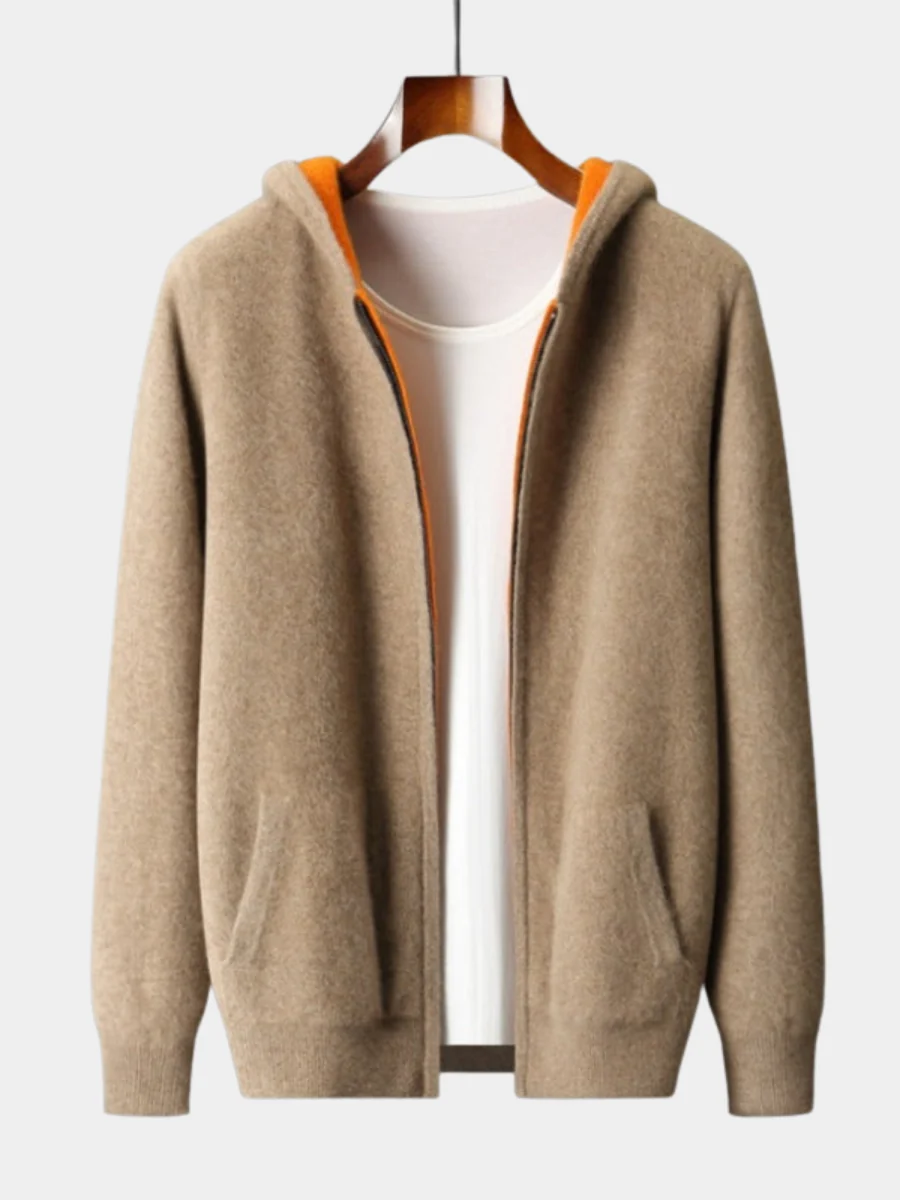 Men's Casual Merino Wool Sweatshirt