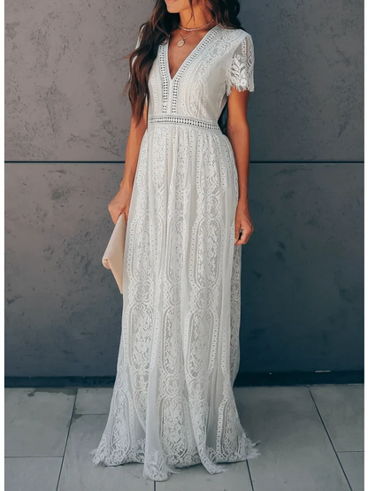Jay Lace V-Neck Dress