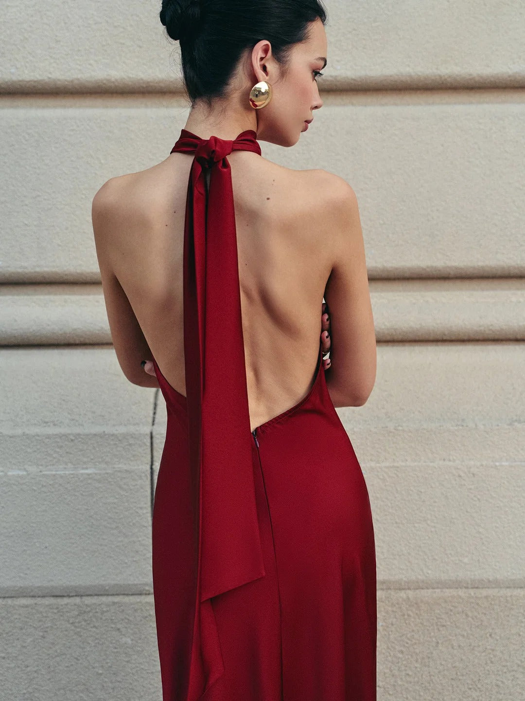 Teresa Open Back Maxi Dress