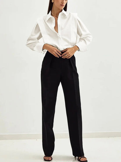 Madge Classic Collared Shirt