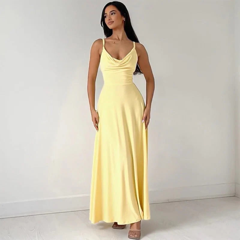 Paulina Strapless Maxi Dress