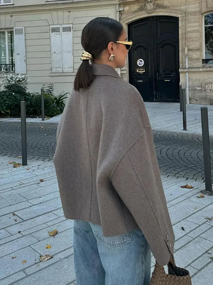 Sara Cropped Wool Jacket
