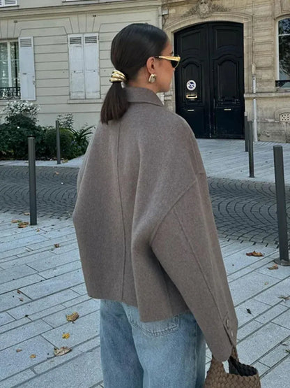 Sara Cropped Wool Jacket