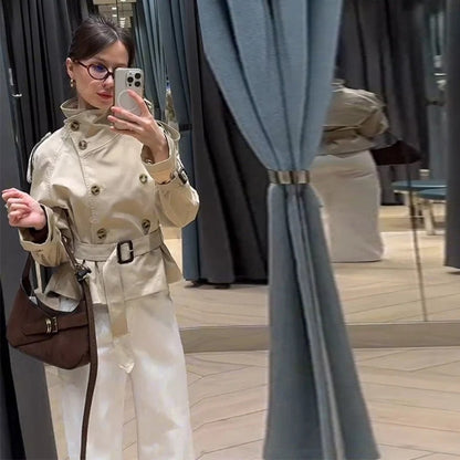 Lara Short Trench Coat