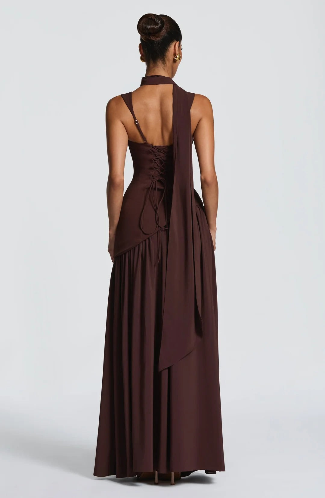 Quendrida Structured Maxi Dress