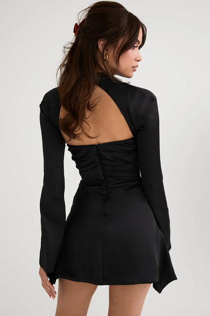 Natasha Cutout Bell Sleeve Dress