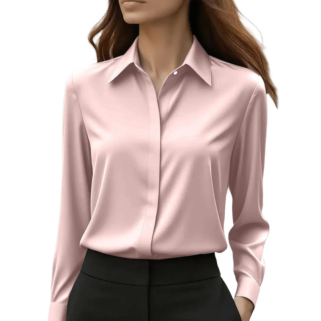 Women's Elegant Silk Blouse