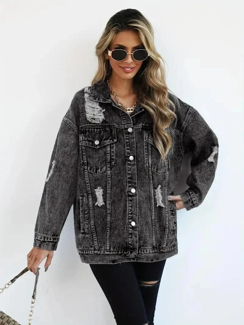 Megan Oversized Denim Jacket