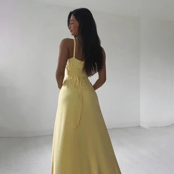 Paulina Strapless Maxi Dress