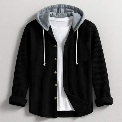 Men's Hooded Shirt