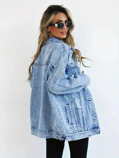 Megan Oversized Denim Jacket