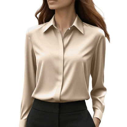 Women's Elegant Silk Blouse