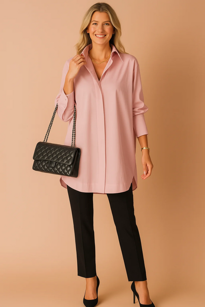 Monaco Oversized Shirt Blouse