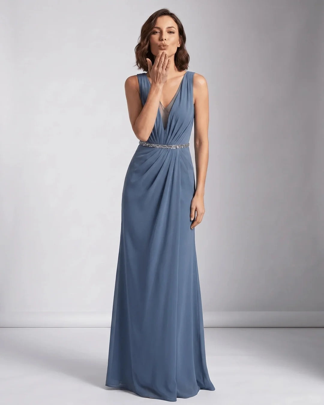 Brielle V-Neck Maxi Dress