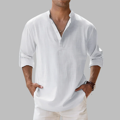 Men's Relaxed Linen Summer Shirt