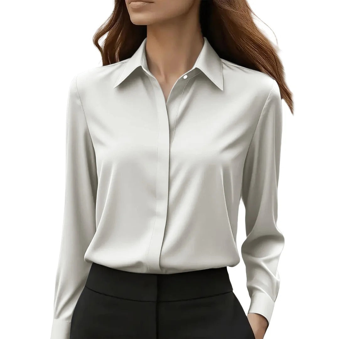 Women's Elegant Silk Blouse