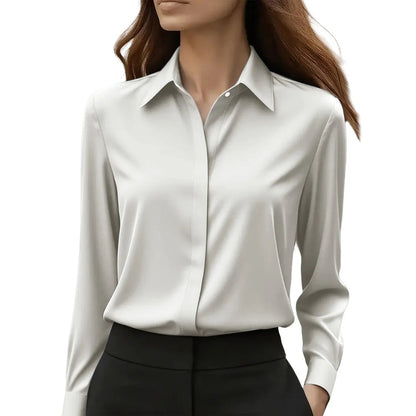 Women's Elegant Silk Blouse