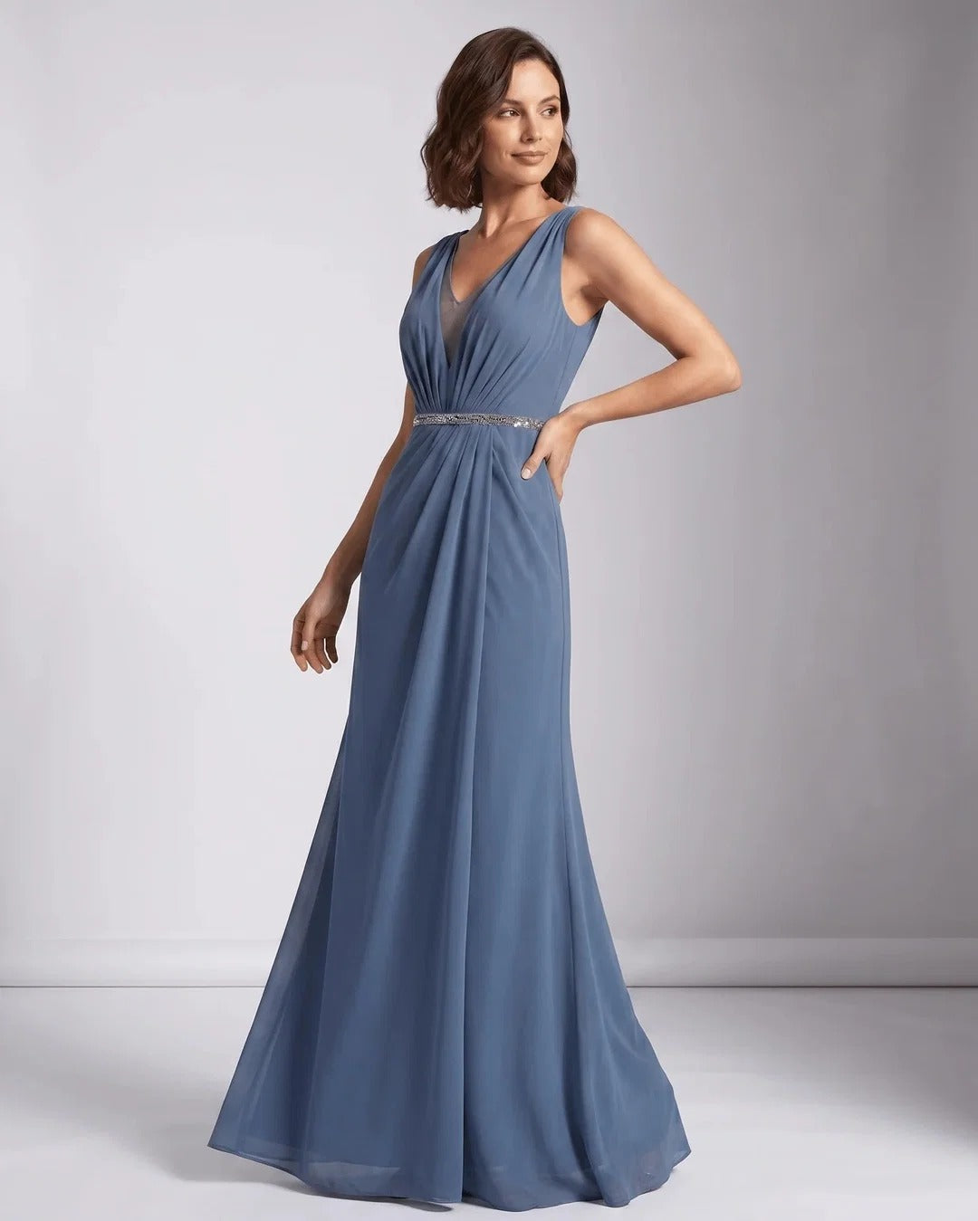 Brielle V-Neck Maxi Dress