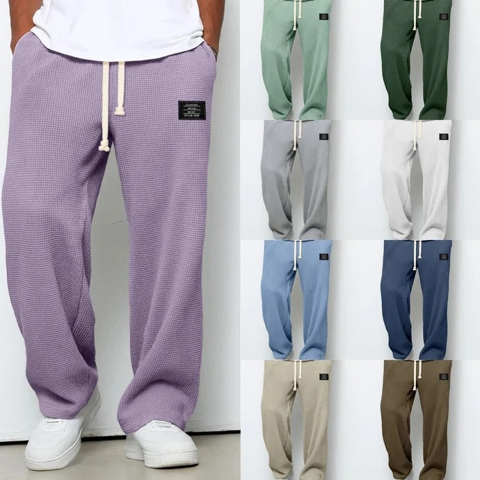 Relaxed Fit Trousers with Adjustable Waistband