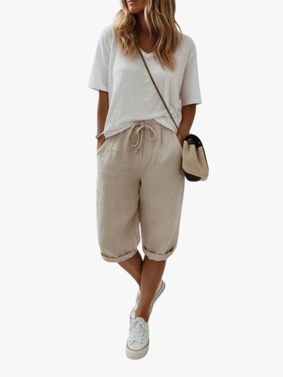 Women's Cotton Bermuda Shorts