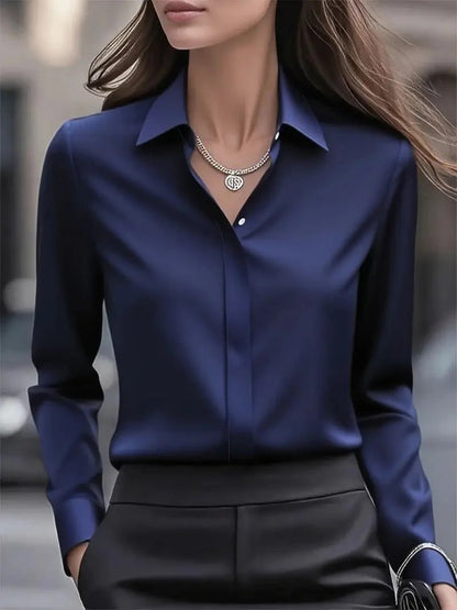 Women's Elegant Silk Blouse