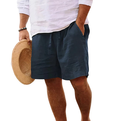 Men's Cotton Linen Summer Shorts