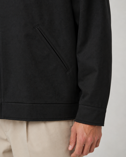 Men's Contrast Collar Barn Jacket