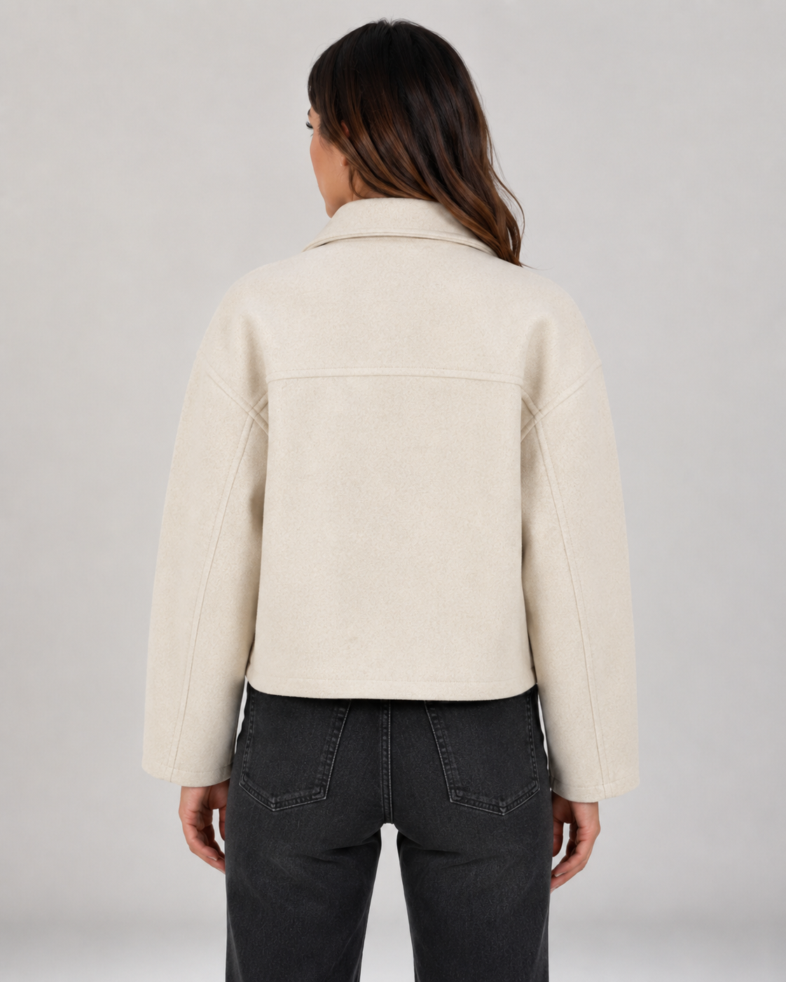Women's Collared Zip-Up Jacket