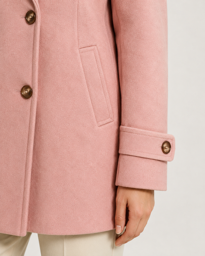 Women's Short Tailored Pea Coat