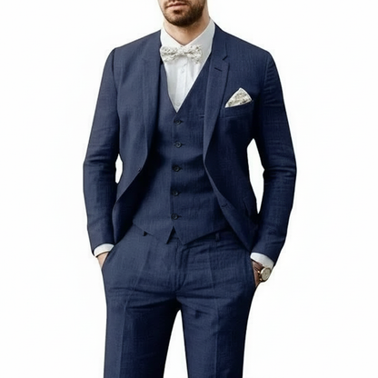 Leonardo | Herren eleganter dreiteiliger Hochzeitsanzug