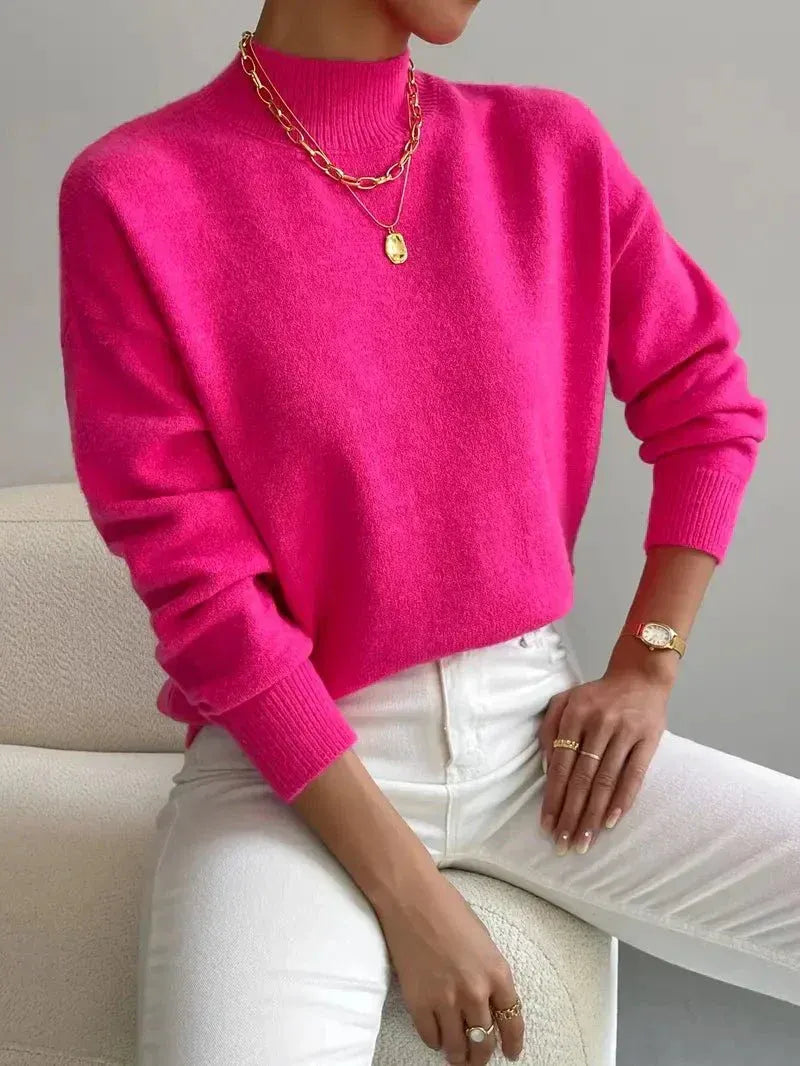 Elegant Turtleneck Sweater with Classic Design